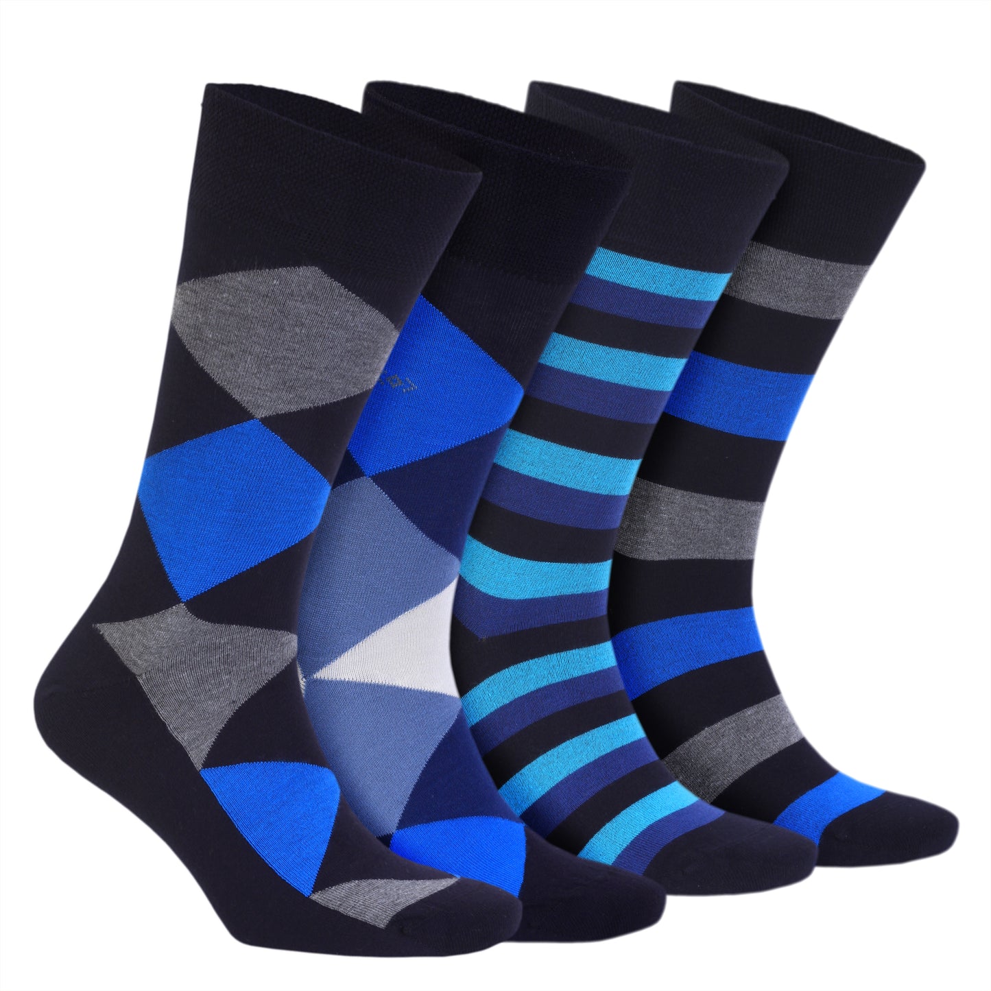 Colorful anatolian BAMBOO Socks for MEN WOMEN - Natural Silken Soft Seamless Mid Calf Casual or Dress Socks