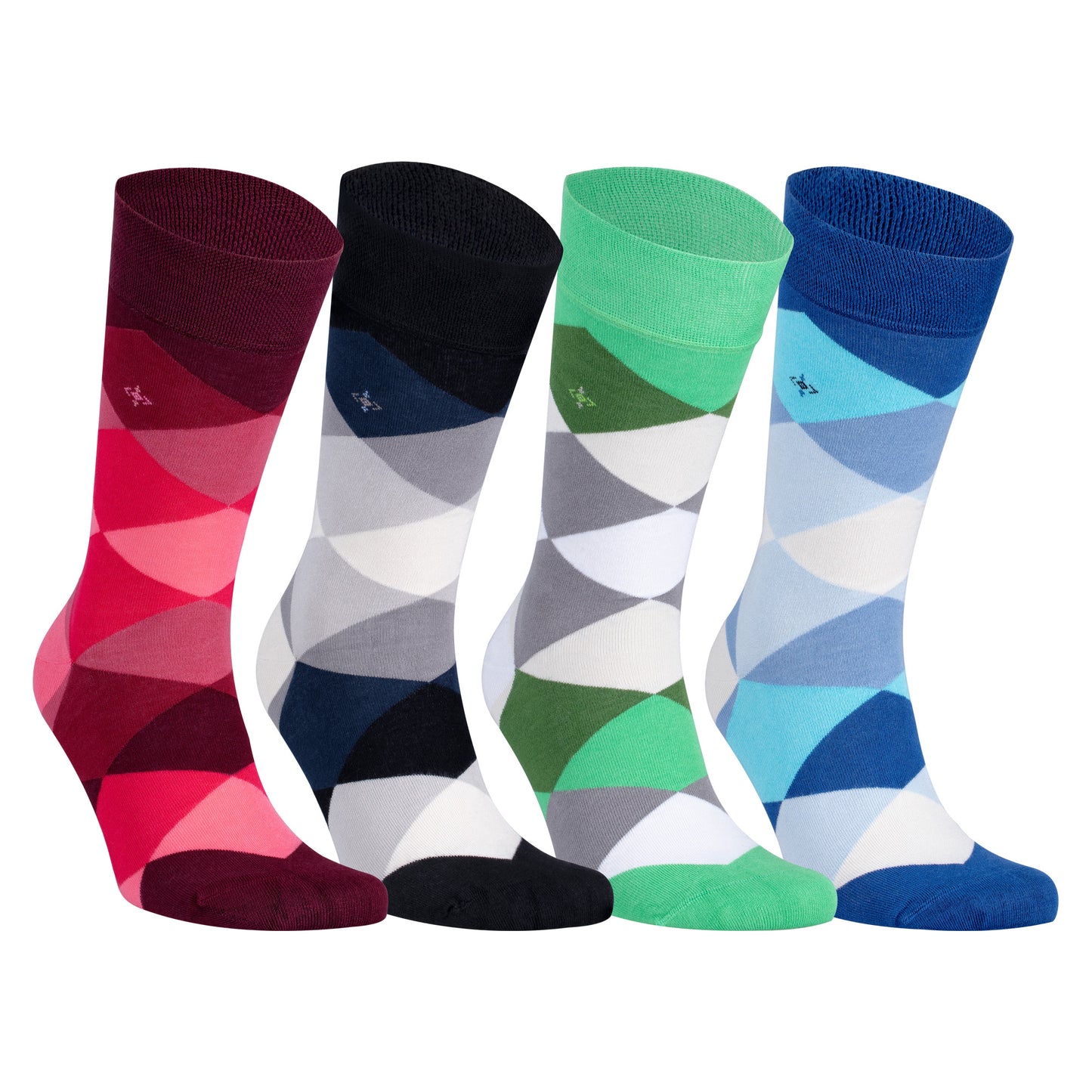 Colorful anatolian BAMBOO Socks for MEN WOMEN - Natural Silken Soft Seamless Mid Calf Casual or Dress Socks